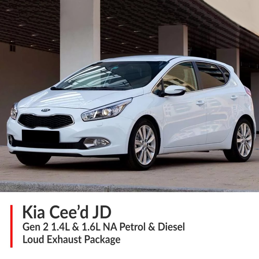 Kia Ceed JD Gen 2 1.4l 1.6L NA Petrol Diesel loud