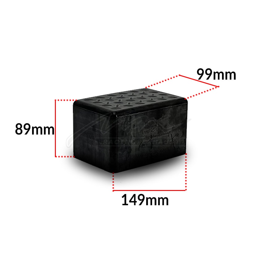 RUBBER BLOCK C 1001 4 INCH HEIGHT size