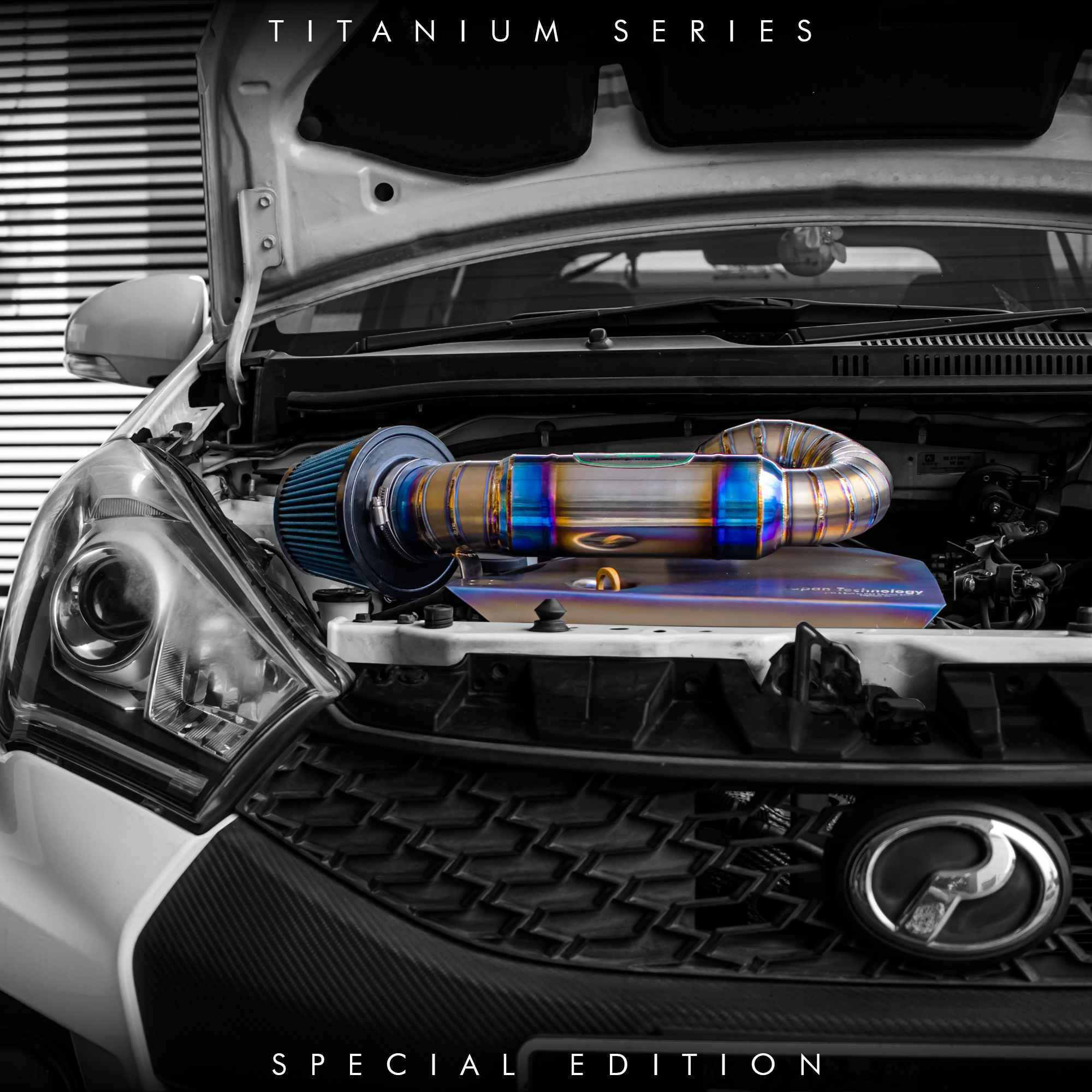 Perodua Myvi Icon Lagi Best Max Rcaing Exhaust MK2 Układ dolotowy Titanium Series 7